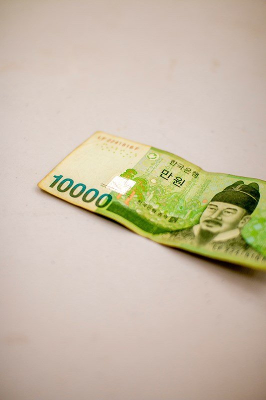 10000 Won Geldschein